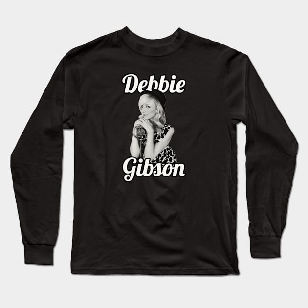 Debbie Gibson / 1970 Long Sleeve T-Shirt by glengskoset